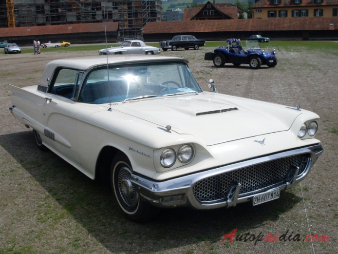 Ford Thunderbird 2nd generation 1958-1960 (1958 hardtop Coupé 2d), right front view