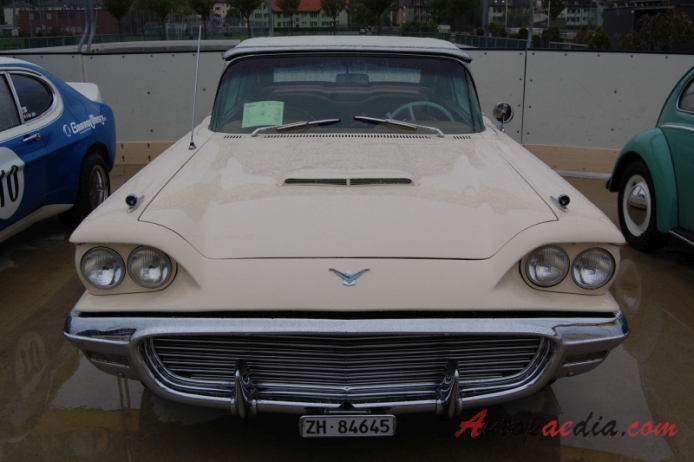 Ford Thunderbird 2nd generation 1958-1960 (1959 convetible 2d), front view