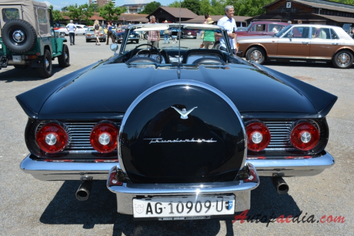 Ford Thunderbird 2nd generation 1958-1960 (1959 convetible 2d), rear view
