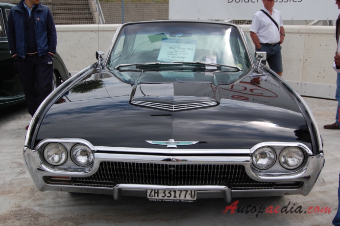 Ford Thunderbird 3rd generation 1961-1963 (1963 hardtop Coupé 2d), front view