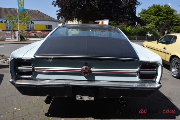 Ford Torino 1968-1976 (1968 hardtop fastback GT 2d), rear view