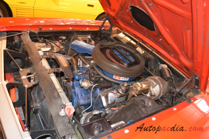 Ford Torino 1968-1976 (1969 428 Cobra Jet fastback 2d), engine  