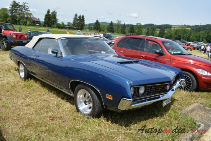 Ford Torino 1968-1976 (1970 Torino GT cabriolet 2d), right front view