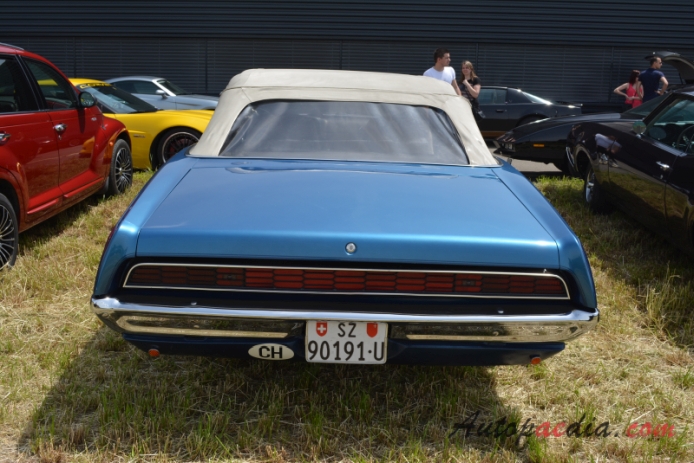 Ford Torino 1968-1976 (1970 Torino GT cabriolet 2d), rear view
