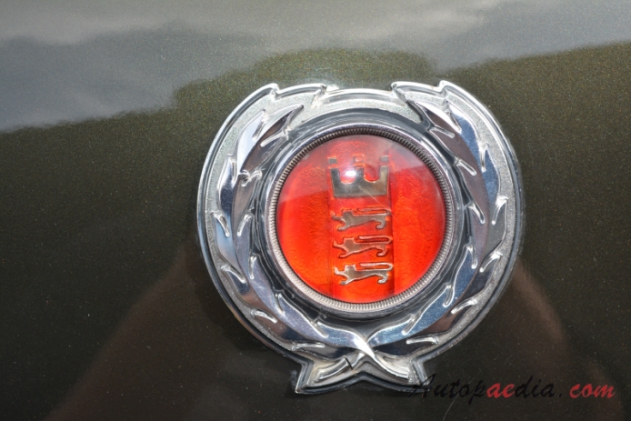 Ford Torino 1968-1976 (1972 Gran Torino sedan 4d), rear emblem  