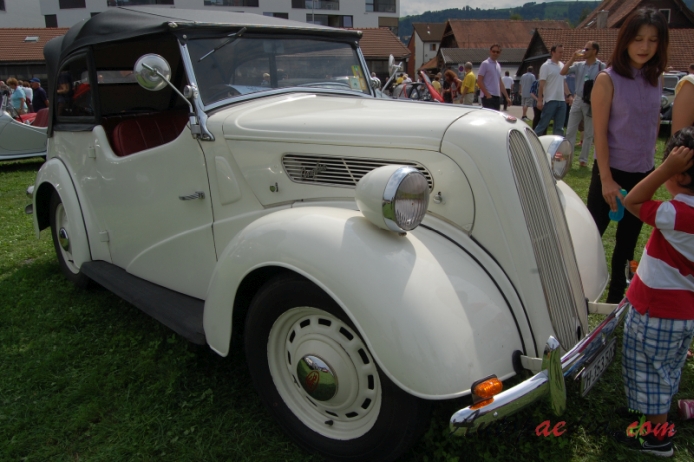 Ford Anglia 2. generacja 1949-1953 (1949 E494A tourer 2d), przód