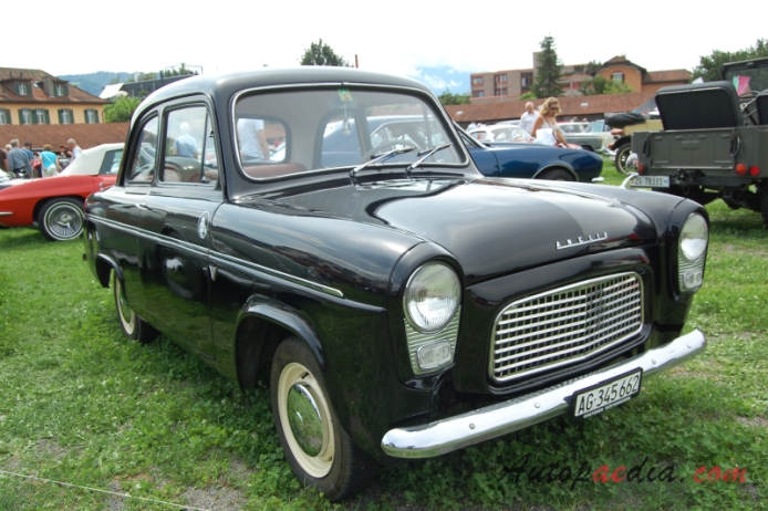 Ford Anglia 3. generacja 1953-1959 (100E saloon 2d), prawy przód