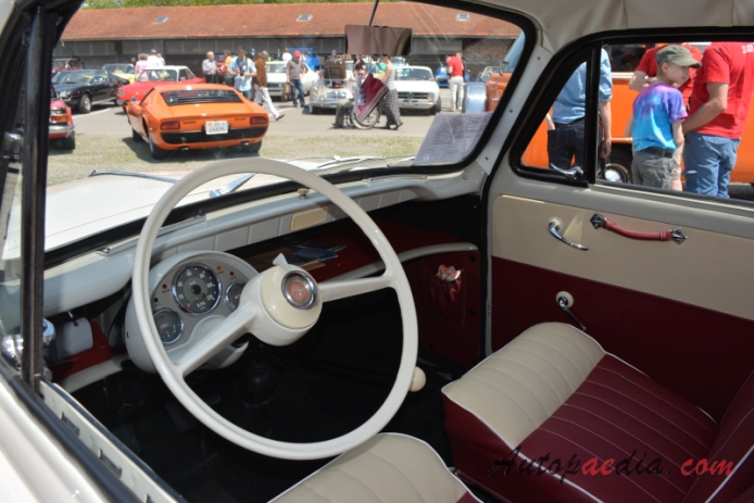 Ford Anglia 3. generacja 1953-1959 (1954 101E saloon 2d), wnętrze