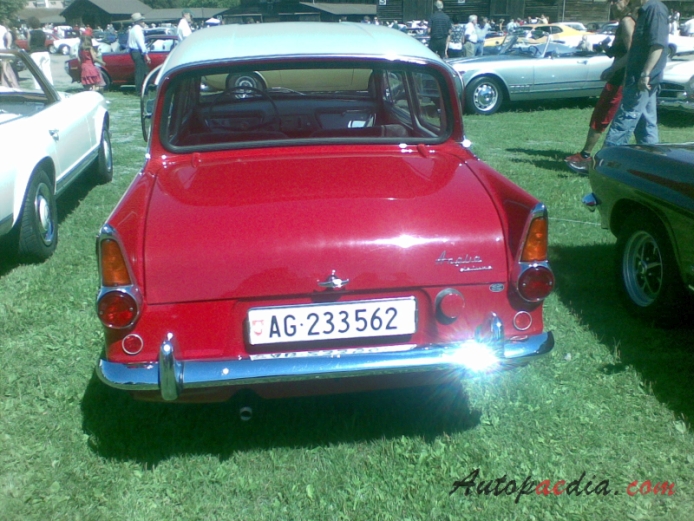 Ford Anglia 4th generation 1959-1967 (1960 105E saloon 2d), rear view