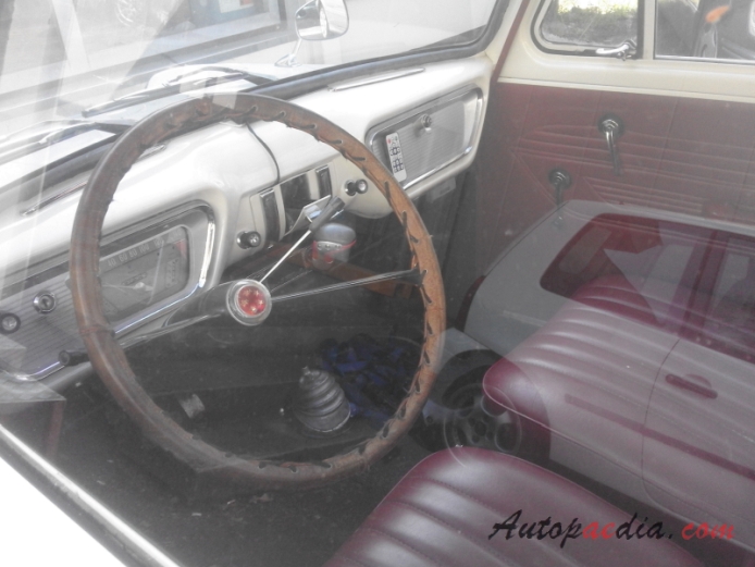 Ford Anglia 4. generacja 1959-1967 (deLuxe saloon 2d), wnętrze