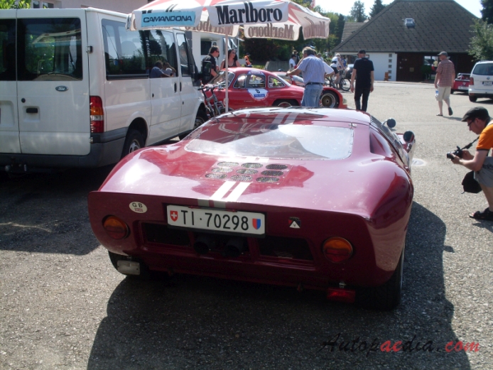 Ford GT40 1965-1968, rear view