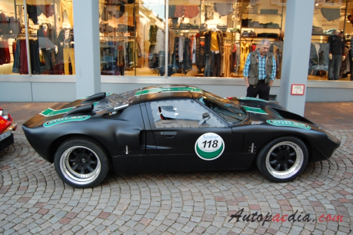 Ford GT40 1965-1968 (1966), right side view