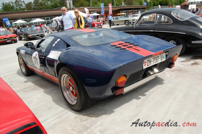 Ford GT40 1965-1968 (replica),  left rear view