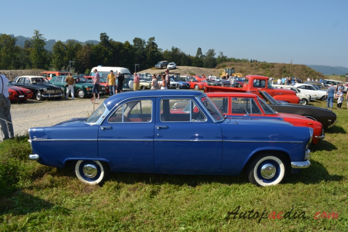 Ford Zephyr Mark II 1956-1962 (sedan 4d), prawy bok