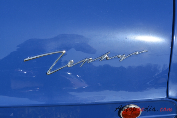 Ford Zephyr Mark II 1956-1962 (sedan 4d), rear emblem  