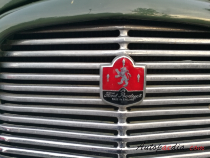 Ford Zephyr Mark I 1951-1956 (Zephyr Six sedan 4d), front emblem  