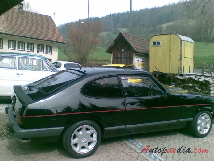 Ford Capri Mk III 1978-1986 (1981-1984 Ford Capri 2.8 Injection hatchback 3d), right side view