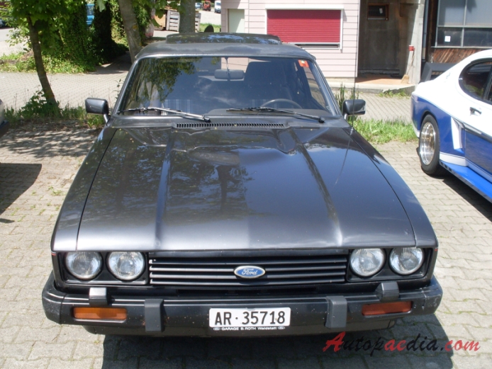 Ford Capri Mk III 1978-1986 (1981-1984 Ford Capri 2.8 Injection hatchback 3d), front view