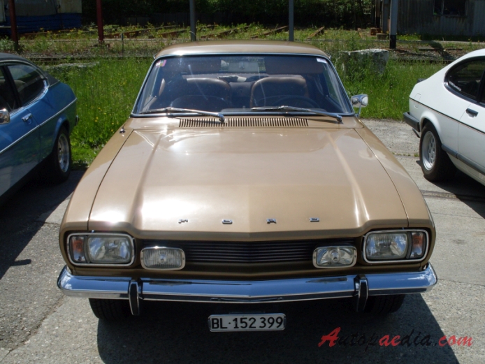 Ford Capri Mk I 1969-1974 (1969-1972 Ford Capri 2000 GT Coupé 2d), przód