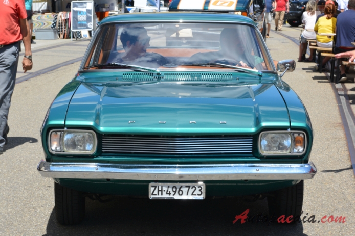 Ford Capri Mk I 1969-1974 (1970-1972 Ford Capri 1600 GT XL Coupé 2d), front view