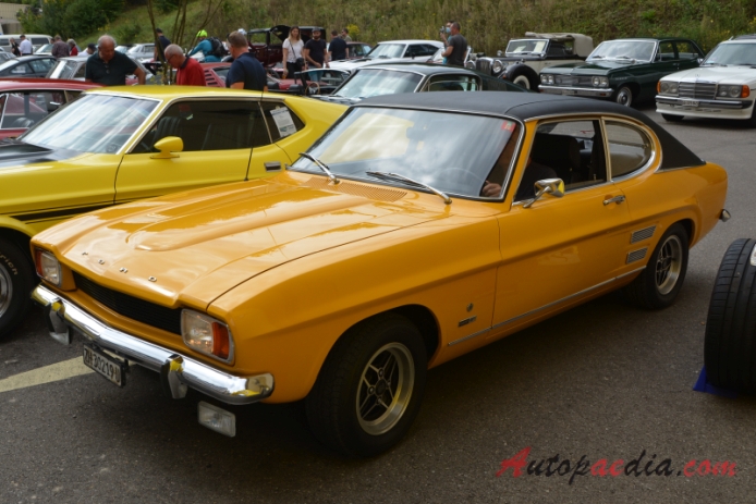 Ford Capri Mk I 1969-1974 (1970-1972 Ford Capri 2600 GT XLR Coupé 2d), lewy przód
