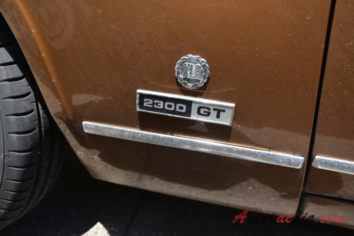 Ford Capri Mk I 1969-1974 (1970 Ford Capri 2300 GT XLR Coupé 2d), emblemat bok 