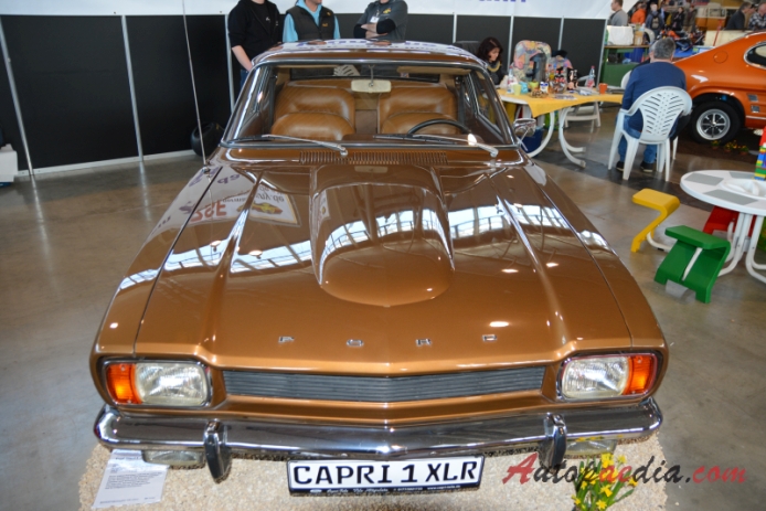 Ford Capri Mk I 1969-1974 (1971 Ford Capri 2600 GT XLR Coupé 2d), przód