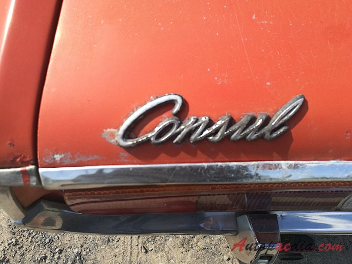 Ford Consul 1972-1975 (1973 Ford Consul L Coupé 2d), emblemat tył 