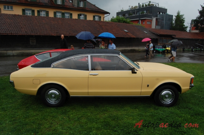 Ford Granada Mark I 1972-1977 (1972-1973 Ford Granada 2600 V6 Coupé 2d), prawy bok