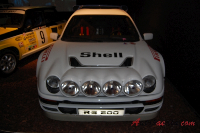 Ford RS200 1984-1986 (1986), front view