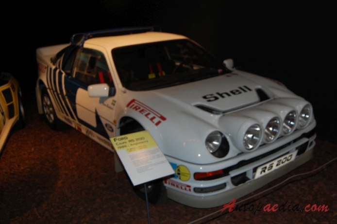 Ford RS200 1984-1986 (1986), right front view