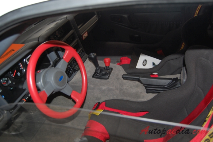 Ford RS200 1984-1986 (1986 Evo Group B), interior