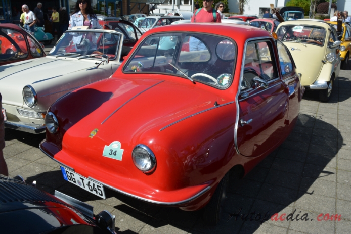 Fram-King Fulda 1957-1962 (1959 200ccm microcar), lewy przód