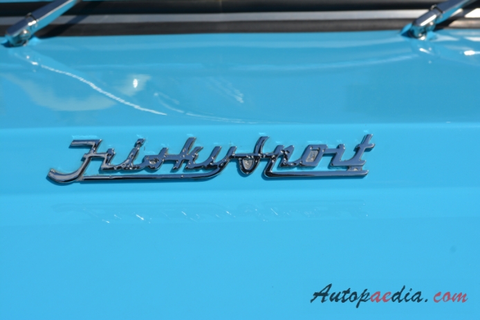 Friskysport 1958-1961 (1958 324ccm Meadows Friskysport microcar), emblemat przód 