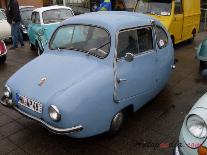 Fuldamobil 1950-1969 (1955 S1 NWF), lewy przód
