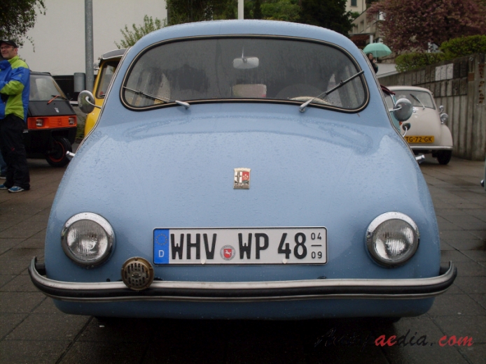Fuldamobil 1950-1969 (1955 S1 NWF), front view
