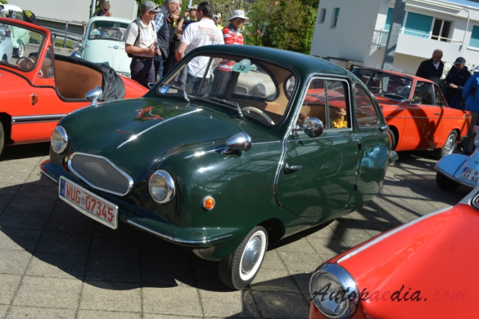 Fuldamobil 1950-1969 (1960 S7 200ccm), left front view
