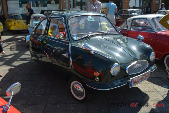 Fuldamobil 1950-1969 (1960 S7 200ccm), prawy przód