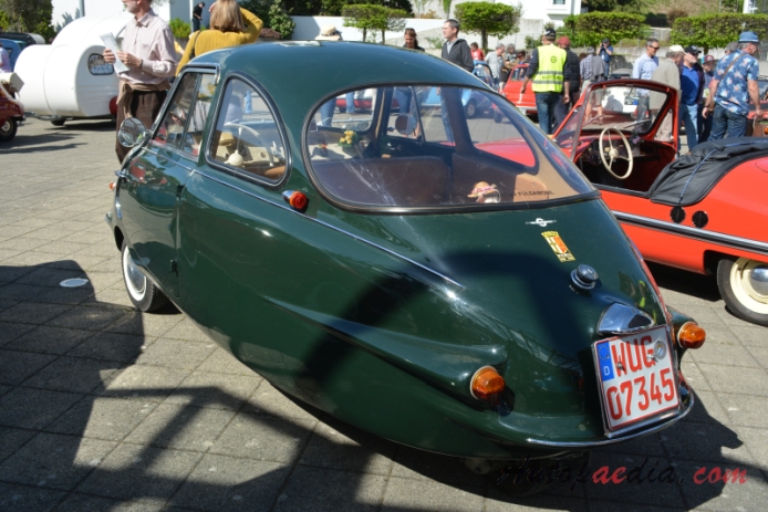 Fuldamobil 1950-1969 (1960 S7 200ccm), lewy tył