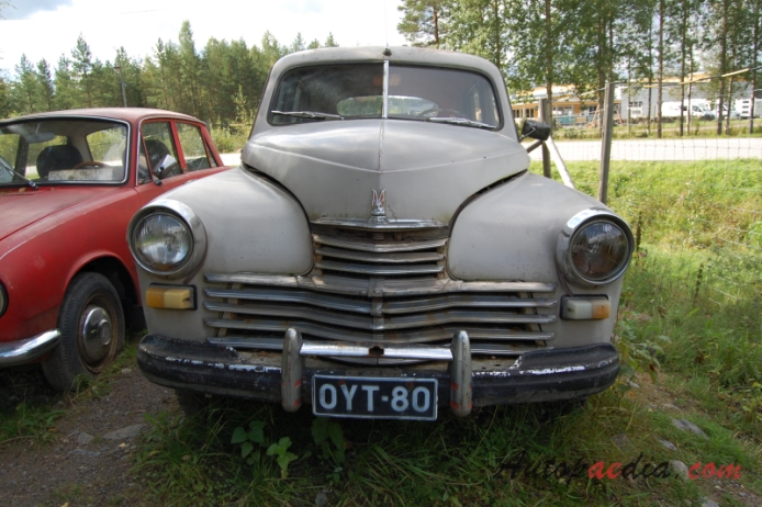 GAZ M-20 Pobeda 1946-1958 (fastback 4d), front view