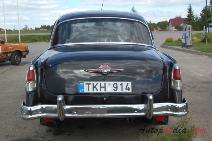 GAZ M-21 Wołga 2. series 1958-1962 (sedan 4d), tył