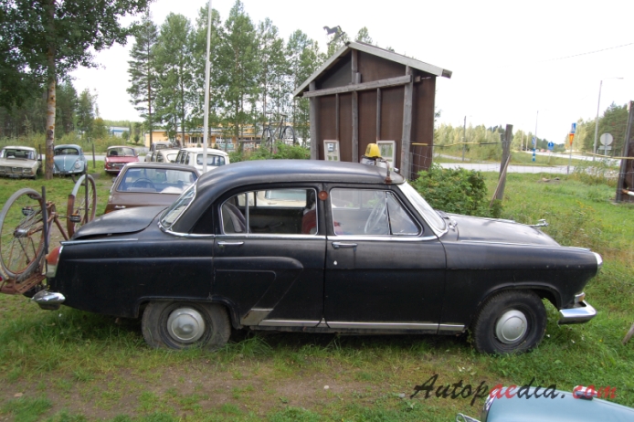 GAZ M-21 Volga 3rd series 1962-1970 (sedan 4d), right side view