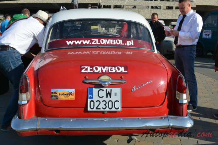 GAZ M-21 Volga 3rd series 1962-1970 (sedan 4d), rear view
