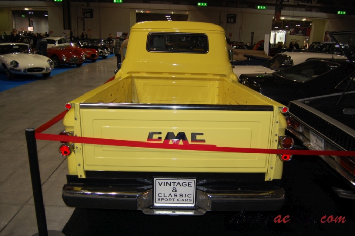 GMC Blue Chip Series 1955-1959 (1955 150 pickup 2d), rear view