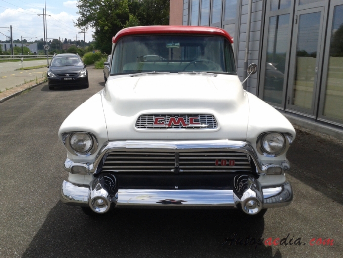 GMC Blue Chip Series 1955-1959 (1957 100 pickup 2d), front view
