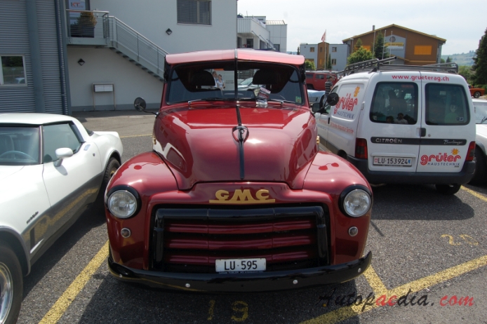 GMC New Design Series 1947-1955 (1947-1951 pickup 2d), front view