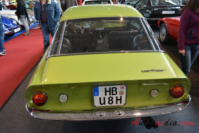 Ghia 230 S 1963 (Coupé 2d), rear view