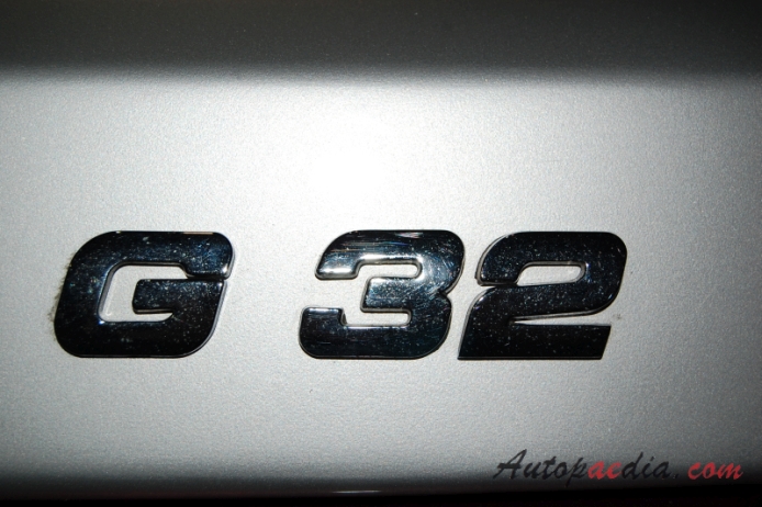 Ginetta G32 1988-1993 (1992 Coupé 2d), rear emblem  
