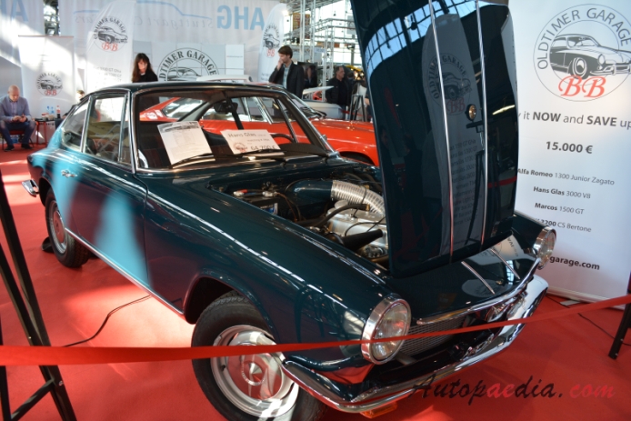 Glas GT 1964-1967 (1964 1300 GT Coupé 2d), prawy przód