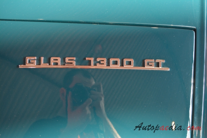 Glas GT 1964-1967 (1964 1300 GT Coupé 2d), emblemat tył 